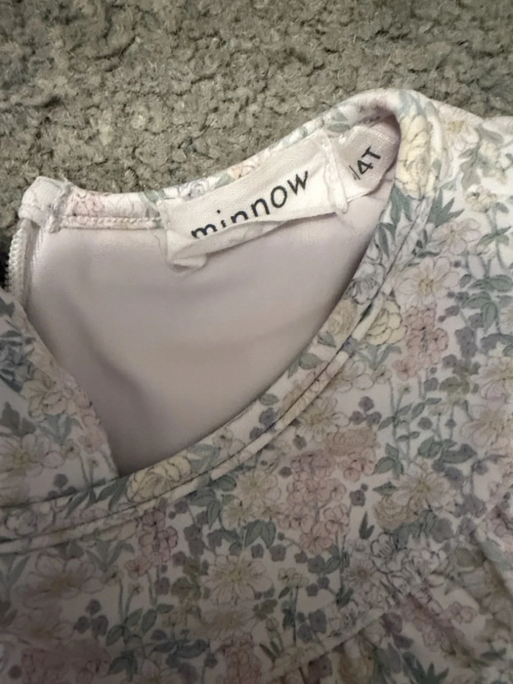Minnow, 4 one piece bathing suit set, size: 3/4, excellent condition - Picture 9 of 14